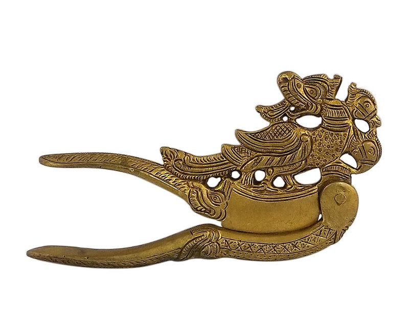Yali - Decorative Brass Betel Nut Cutter