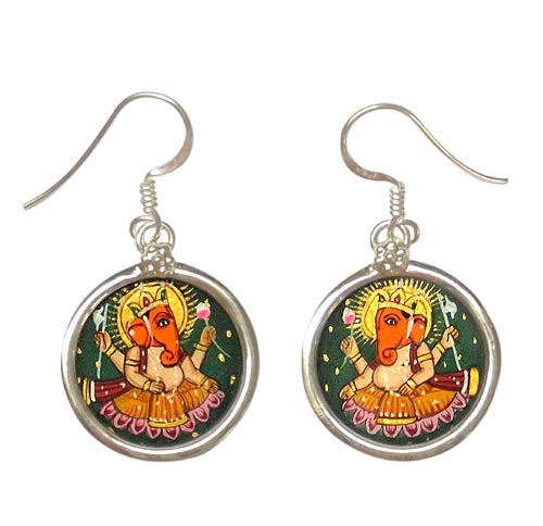 Lord Gajanan Ganesha -  Earrings