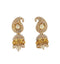 Bollywood Ethnic Fashion Gold Tone Pearl Jhumki Earring Indian Traditional Jewelry