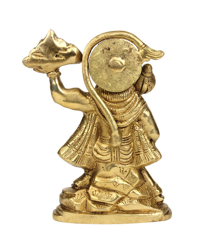 Pawan Putra Hanuman Brass Figure 6.50"