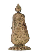 Standing Buddha with Ashtamangala Carved on His Robe