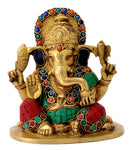 Seated Abhaya Ganesha
