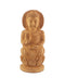 Lord Buddha Carved in Kadamb Wood