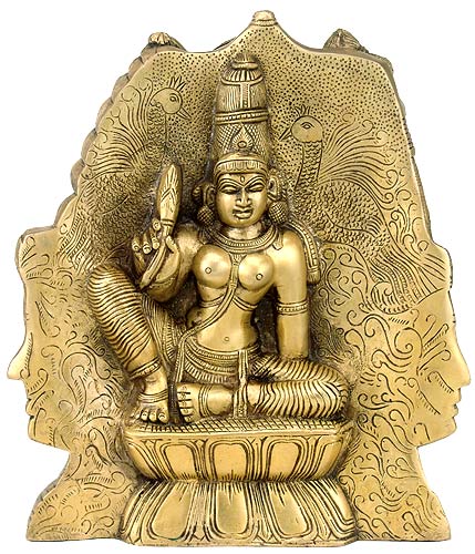 Satyam Shivam Sundaram - Brass Statue
