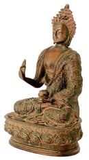 Vitarka Mudra Buddha with Carved Robe