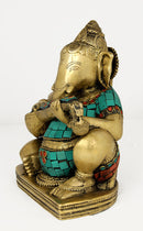 Lord Ganesha Playing Sitar