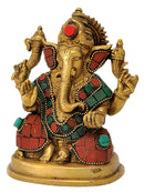 Lord Ganpati Maharaj 4.75"