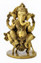Ganesha Riding Upon His Rat 10"
