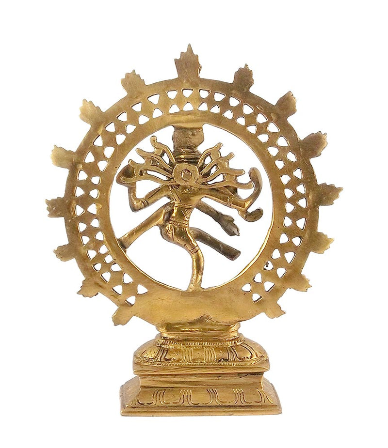 Nataraja Shiva - Brass Statue 8"