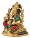 Lord Gajanana Brass Figurine