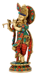 Murlidhar Krishna Ornate Statue