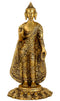 Buddha with Ashtamangala Carved on His Robe