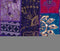 Night Lilacs - Patchwork Wall Hanging
