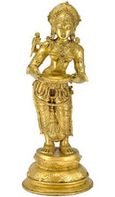 Deeplakshmi - Brass Sculpture 23"