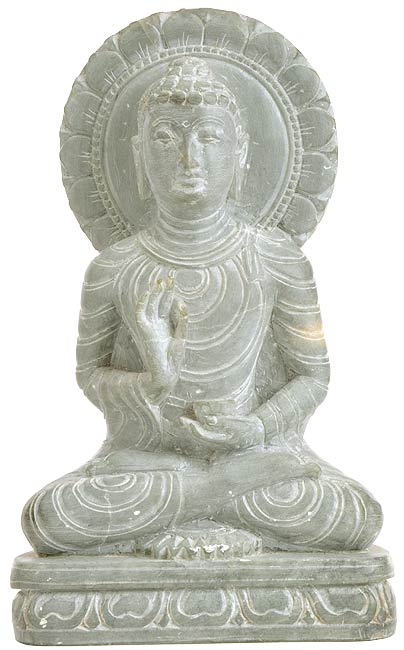 Abhya Buddha - Soft Stone Statue