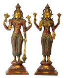 Shri Laxmi Narayan Brass Figurine