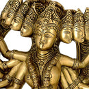 Goddess Mahakali - Brass Sculpture