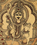 Dharmakshetre Kurukshetre - Kalamkari Painting