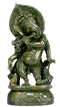 Lord Ganesh as Flute Player - Stone Sculpture