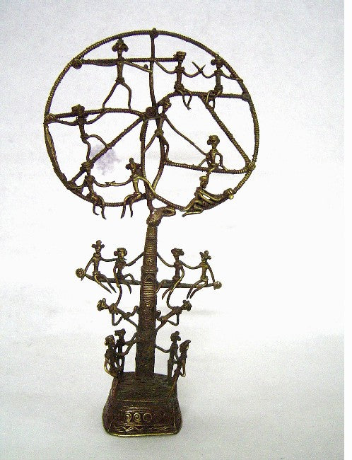 Brass Dhokra-Tree of Life