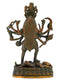 Goddess Mahakali Brass Statuette