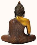 Mediating Buddha Posing Prithvi Mudra (Earth Gesture)