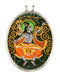Lord Mahadev - Hand Painted Pendant
