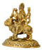 Singhvahini Devi Durga Brass Statue