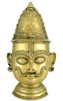Lord Shiva - Brass Wall Hanging Mask