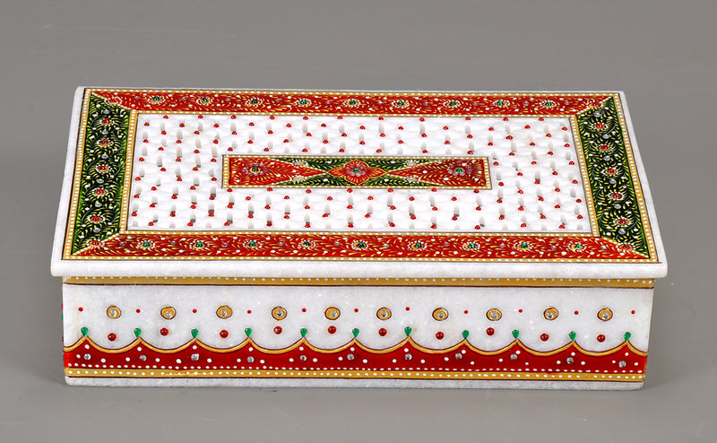 Marble Decorative Jewelry Box