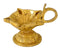 Swastik Engraved Puja Wick Oil Lamp
