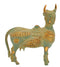 Antique Green Finished Kamdhenu Cow