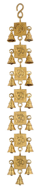 Decorative Aum Hanging Brass Belt 25.5"L