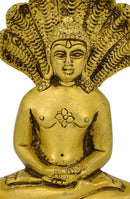 Lord Parshwanath Ji - Brass Statue 4.75"