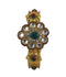 Crystal Charm Gold Plated Bracelet for Girls and Women