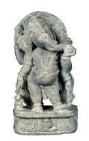 Ganesha Loves Modaks - Hand Craved Stone Statue
