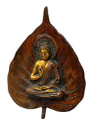 Leaf Design Buddha Wall Hanging