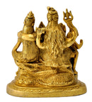 Brass Statue 'Shiva Family'