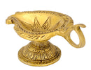 Brass Wick Puja Lamp