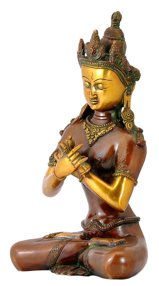 Vajradhara - Buddhist Art Statue 13"