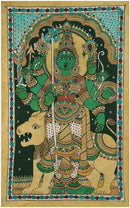 Devi Durga Folk Art Painting