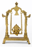 Lord Ganesh on Swing 12.25"