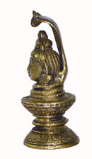 Shiva Mahadeva - Brass Mukha Lingham