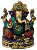 Chaturbhuj Vinayaka 10.50"