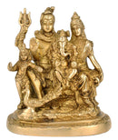 Brass Statue 'Shiva Family'