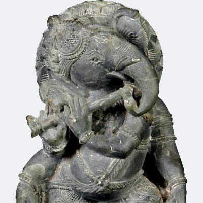 Ganesha as Flute Palyer 6"