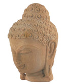 Decorative Buddha Head - Fine Stone Carving