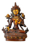 Bodhisattva Lokeshvara Statue in Golden Brown Finish