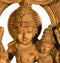 Divine Couple Vishnu Lakshmi - Wood Statue