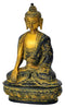 Antiquated Earth Touching Buddha Statue 8.25"